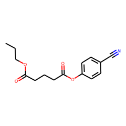 Glutaric acid, 4-cyanophenyl propyl ester