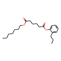 Adipic acid, heptyl 2-propylphenyl ester