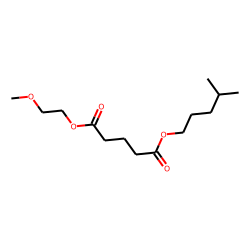 Glutaric acid, isohexyl 2-methoxyethyl ester