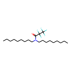 Pentafluoropropanamide, N,N-dinonyl-