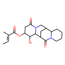 4«alpha»-Angeloyloxy-3«beta»-hydroxylupanine