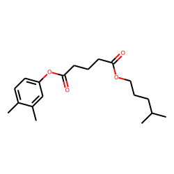 Glutaric acid, 3,4-dimethylphenyl isohexyl ester
