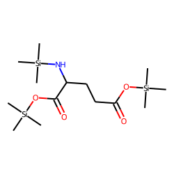 Glutamic acid, N-(trimethylsilyl)-, bis(trimethylsilyl) ester, L-
