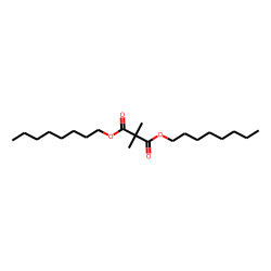 Dimethylmalonic acid, dioctyl ester