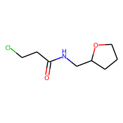 Propanamide, N-tetrahydrofurfuryl-3-chloro-