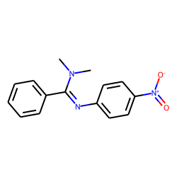 N,N-Dimethyl-N'-(4-nitrophenyl)-benzamidine