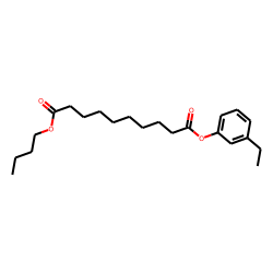 Sebacic acid, butyl 3-ethylphenyl ester