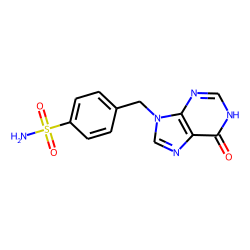 P-toluenesulfonamide, alpha-(1,6-dihydro-6-oxo-9h-purin-9-yl)-