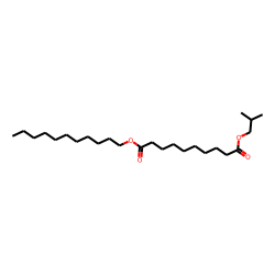 Sebacic acid, isobutyl undecyl ester