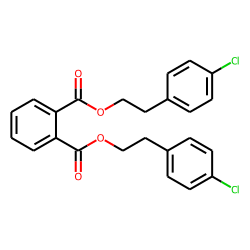 Phthalic acid, di(2-(4-chlorophenyl)ethyl) ester