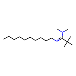 N,N-Dimethyl-N'-decyl-pivalamidine