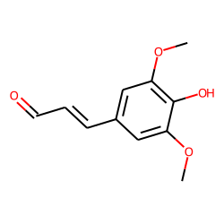 2-Propenal, 3-(4-hydroxy-3,5-dimethoxyphenyl), (Z)-