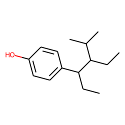 Phenol, 4-(1,2-diethyl-3-methylbutyl), diastereomer # 2