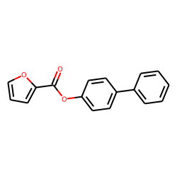2-Furoic acid, 4-biphenyl ester