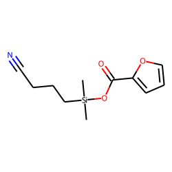 2-Furoic acid, (3-cyanopropyl)dimethylsilyl ester