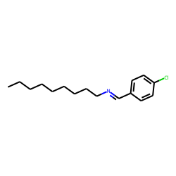 p-chlorobenzylidene-nonyl-amine