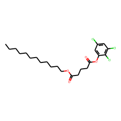 Glutaric acid, dodecyl 2,3,5-trichlorophenyl ester