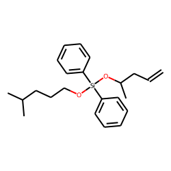 Silane, diphenylisohexyloxy(pent-4-en-2-yloxy)-