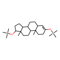 17«alpha»-hydroxy-5«alpha»-androstan-3-one (3-enol), per-TMS