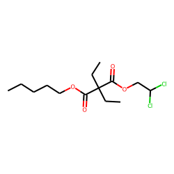 Diethylmalonic acid, 2,2-dichloroethyl pentyl ester