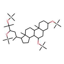 5«beta»-Cholestane-3«alpha»,7«alpha»,24R,25-tetrol, TMS