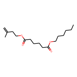 Adipic acid, hexyl 3-methylbut-3-enyl ester