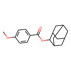 p-Anisic acid, 2-adamantyl ester