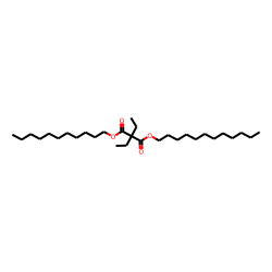 Diethylmalonic acid, dodecyl undecyl ester