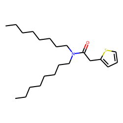 2-Thiopheneacetamide, N,N-dioctyl-
