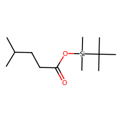 Pentanoic acid, 4-methyl-, tert-butyldimethylsilyl ester