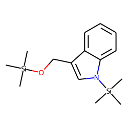 1H-Indole, 1-(trimethylsilyl)-3-[[(trimethylsilyl)oxy]methyl]-