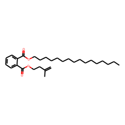 Phthalic acid, hexadecyl 3-methylbut-3-enyl ester