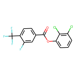3-Fluoro-4-trifluoromethylbenzoic acid, 2,3-dichlorophenyl ester