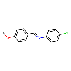 1-Chlorobenzene,-4-(4-methoxybenzylidenamino)