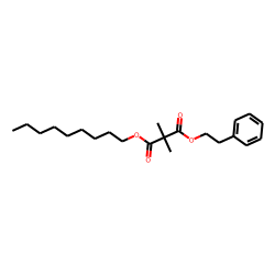 Dimethylmalonic acid, nonyl 2-phenethyl ester