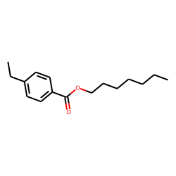 4-Ethylbenzoic acid, heptyl ester