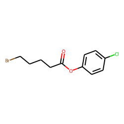 5-Bromovaleric acid, 4-chlorophenyl ester