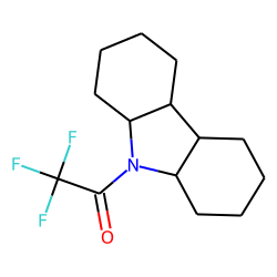 Dodecahydrocarbazole, N-trifluoroacetyl-