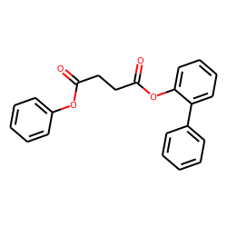 Succinic acid, phenyl 2-biphenyl ester