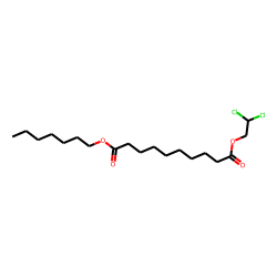 Sebacic acid, 2,2-dichloroethyl heptyl ester