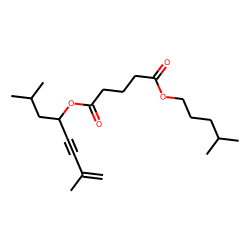 Glutaric acid, 2,7-dimethyloct-5-yn-7-en-4-yl isohexyl ester