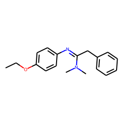 N,N-Dimethyl-2-phenyl-N'-(4-ethoxyphenyl)-acetamidine