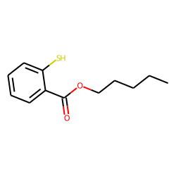 Benzoic acid, 2-(pentylthio)-