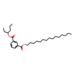 Isophthalic acid, hex-3-yl pentadecyl ester
