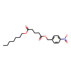 Glutaric acid, heptyl 4-nitrobenzyl ester