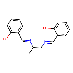 2-((E)-[((e)-2-([(e)-(2-hydroxyphenyl)methylidene]amino)-1-methylethyl)imino]methyl)phenol