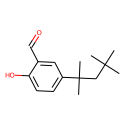 Benzaldehyde, 2-hydroxy, 5-(1,1,3,3-tetramethylbutyl)