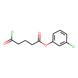 Glutaric acid, monochloride, 3-chlorophenyl ester
