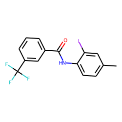 Benzamide, N-(2-iodo-4-methylphenyl)-3-trifluoromethyl-