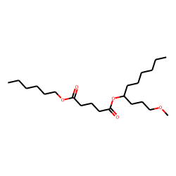 Glutaric acid, hexyl 1-methoxydec-4-yl ester